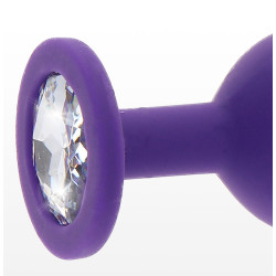 ANAL PLAY TOYJOY Plug Bijou Diamond Booty L 9 x 4cm Violet